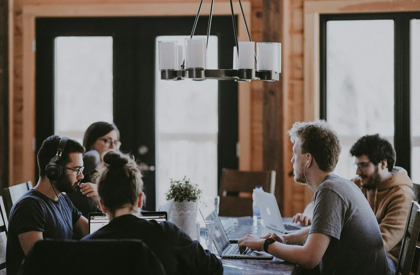 An adviser reviewing a business funding requirement with a client