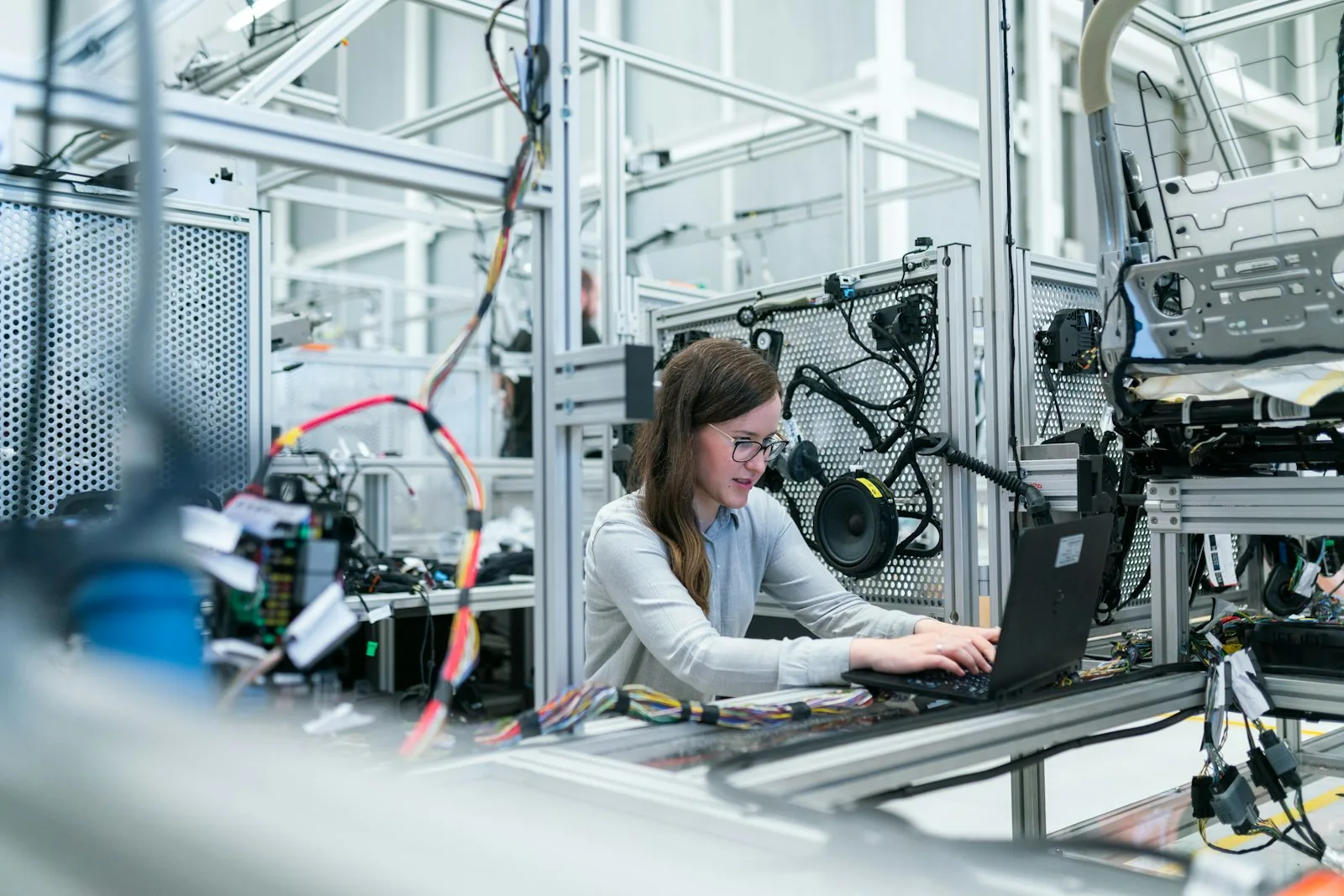 Machinery on a UK production floor